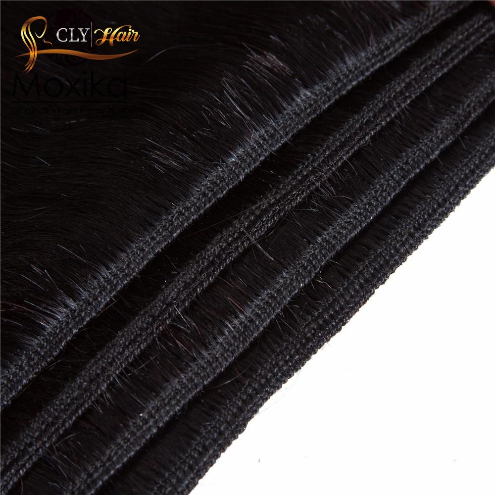 Cheveux Brésilien lisse 3 boules avec closure