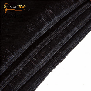 Cheveux Brésilien lisse 3 boules avec closure