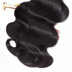 Cheveux Brésiliens ondulés 3 boules avec closure
