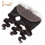 Cheveux Brésiliens ondulés 4 boules avec lace frontal