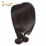 Cheveux Péruviens lisse 3 boules avec lace frontal 360