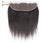 Lace frontal 13x4 cheveux crépu lisse