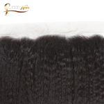 Lace frontal 13x4 cheveux crépu lisse